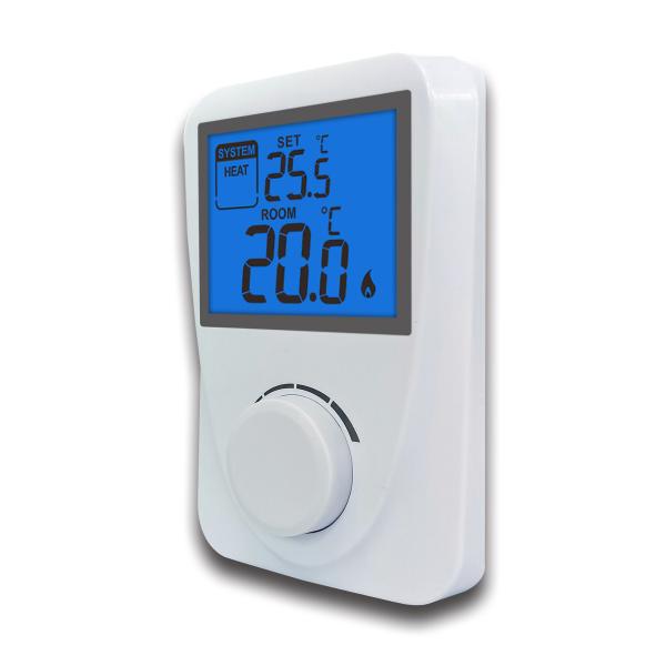 Thermostat intelligent pour la maison avec écran LCD non programmable 230V, installation facile