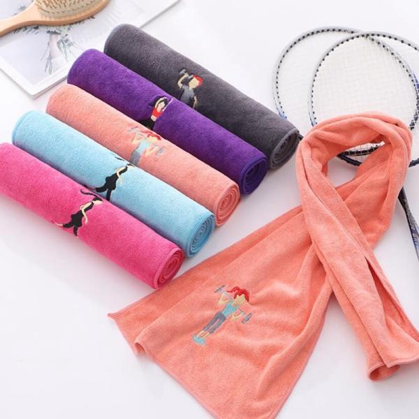 High Sweat Absorbent Microfiber Fitness Towel With Customized Service