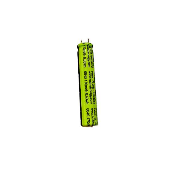 Cylindrical Battery HCC0840 170mAh Dedicated Lithium Battery For Voice Recorders Lights