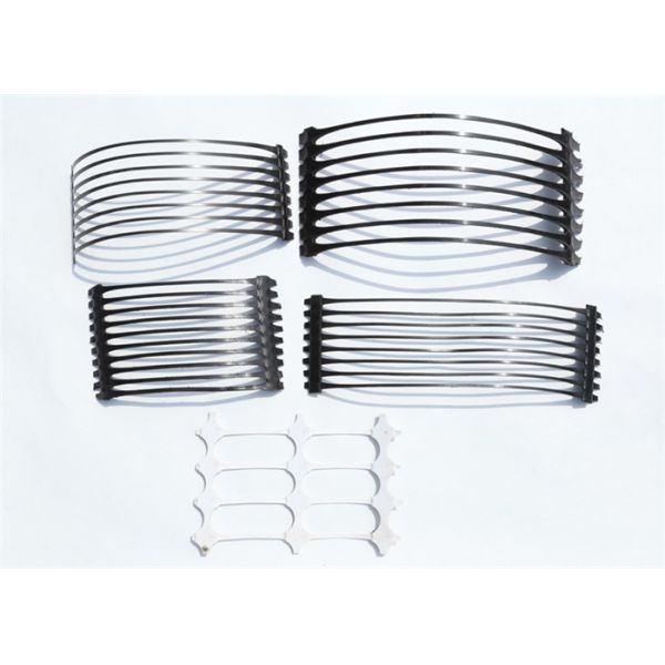 Higher Load Bearing High Tensile 300kN/M Uniaxial Plastic Geogrid