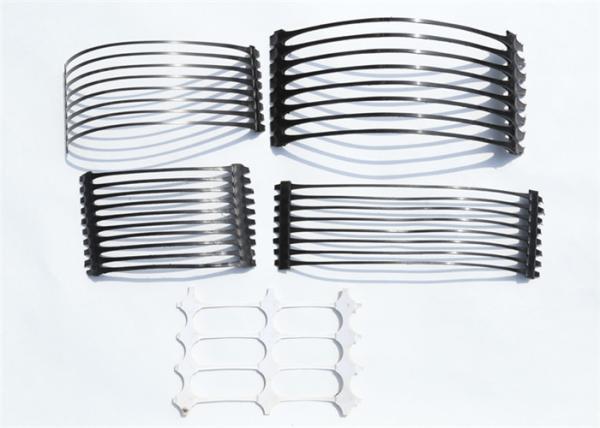 Retaining Wall Slope Protection 120kn Uniaxial Plastic Geogrid Subgrade Enhancement