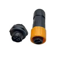 Auto-verrouillage P16 connecteur circulaire imperméable à l'eau assemblé IP67 connecteur mâle femelle