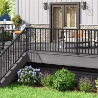 Powder Coating House Balcony Balustrade System Solutions Perimeter Guard