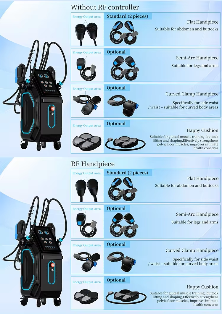 Professional Body Slimming Machine Dual Technologies EMS Body Sculpting Neo + Onda Pro Micro Cool Waves to Build Muscle and Reduce Fat with