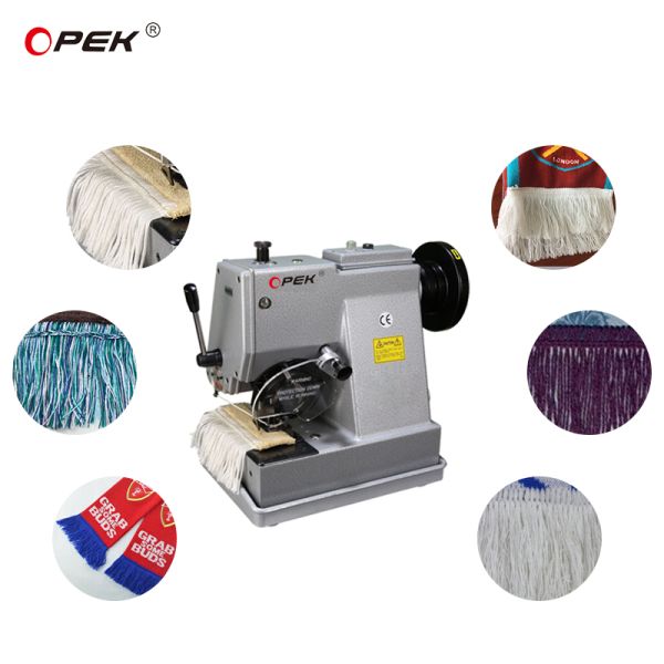 Scarf Tassel Macrame Machine Scarf Fringe Machine for Knitting Scarf 160N-360N CE ISO Double System 9INCH OPEK