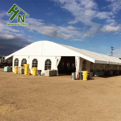 18x35 curvou das barracas exteriores do evento do telhado de Arcum dossel Dobro-revestido da tela do PVC