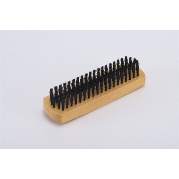 Премиум обувная щетка Комплект для чистки Деревянная щетка Обувная полировка Ткань Полировка Чистка