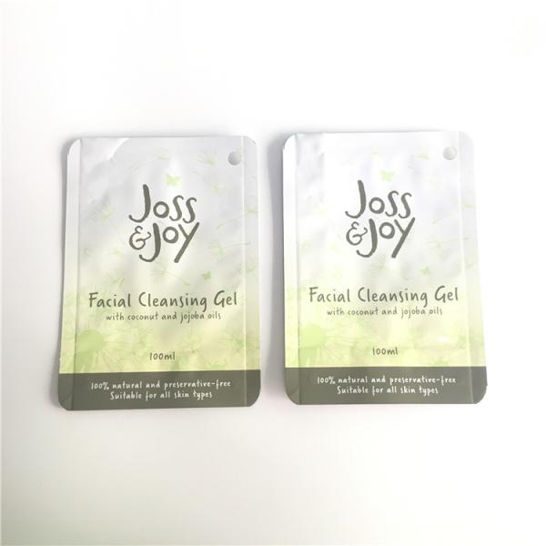 Heat Seal Aluminum Foil Bags Plastic Sachet For Skin Care Sample Facial Cream