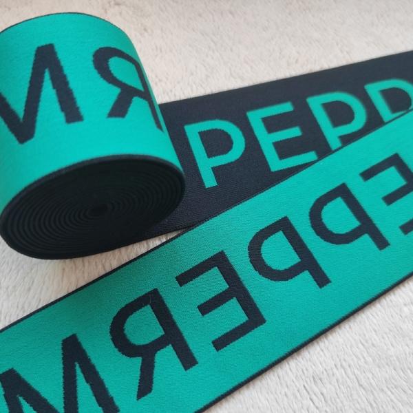 Factory High Elasticity Elastic Band Strap Webbing Knitted  Jacquard Ribbon Custom Elastic Tape for Bags Clothing