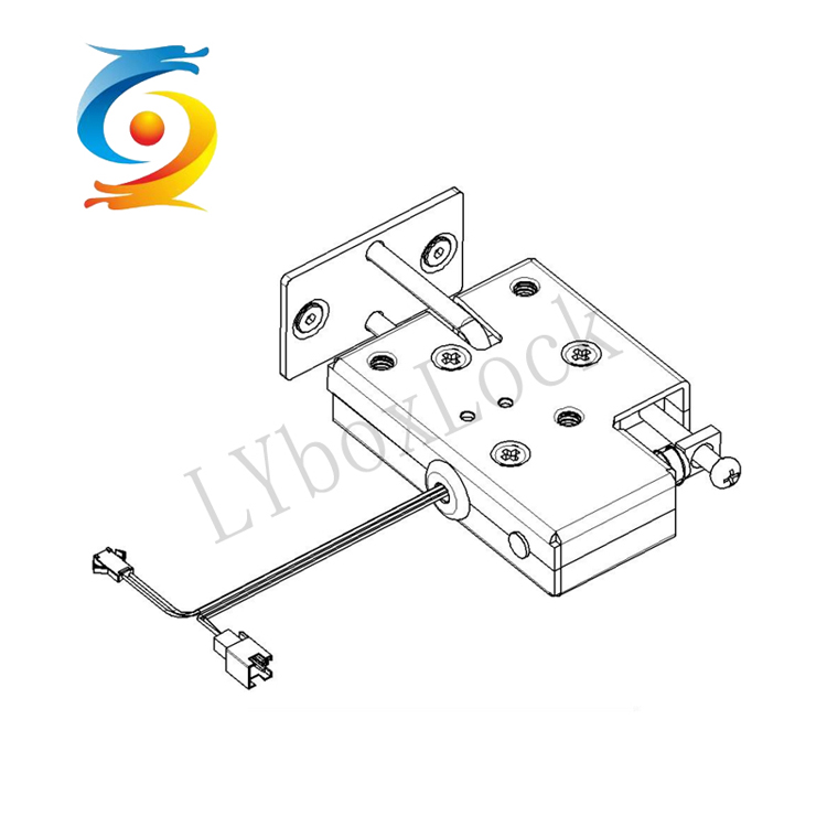 Шкаф OEM 12v электрический запирает серебряную изготовленную на заказ электронную систему управления доступом