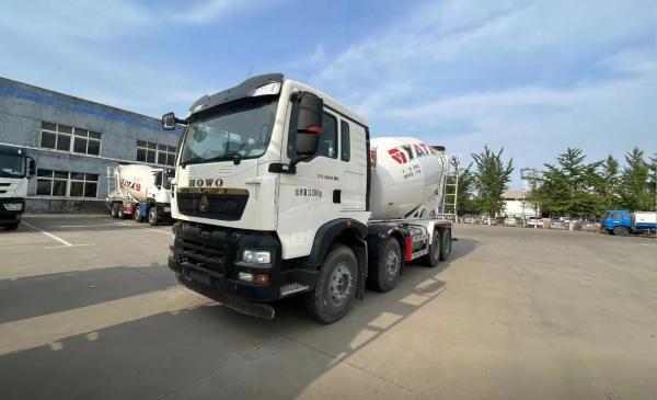Mixer Truck Sinotruk Heavy Duty HOWO 12m3 6X4 Construção Coment Concreto
