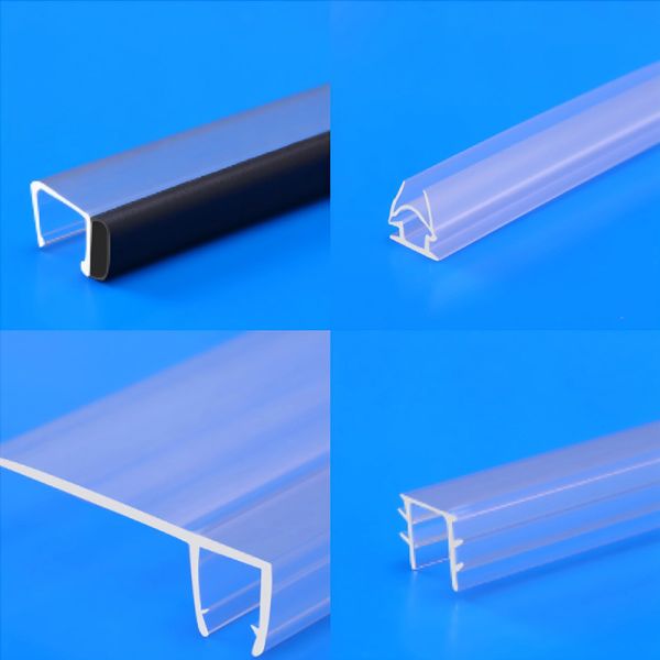 Waterproof Shower Door Side Seal Easy To Install Corrosion Resistance