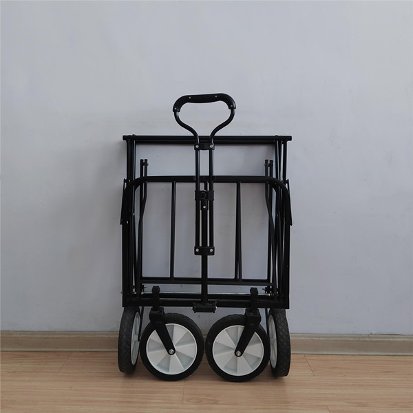 Collapsible Steel Garden Folding Beach Wagon Kids Wagon Cart For Camping