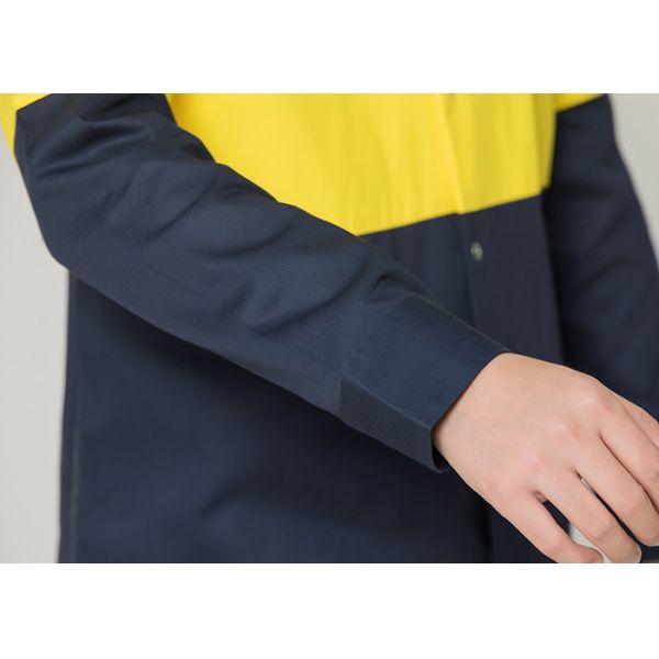 Double Stitching Safety Work Clothes High Visable Orange Jacket Bib Pants Suit