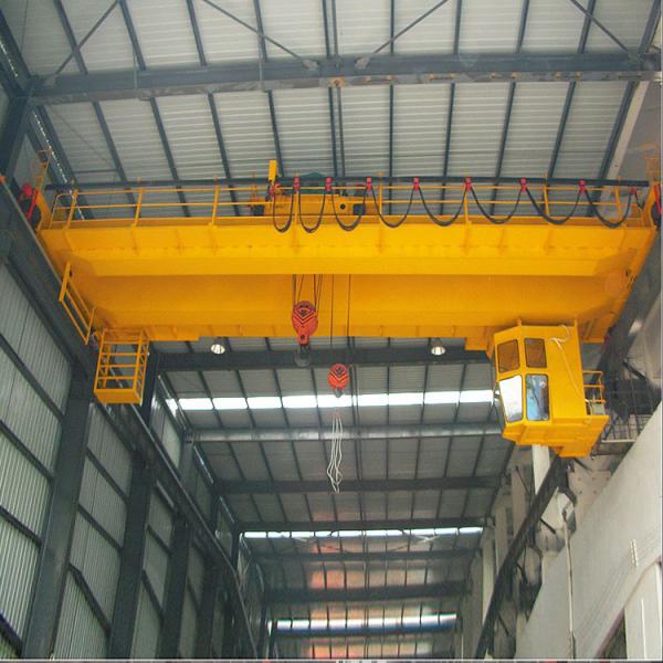 10 Ton Workshop QD Type Double Girder Overhead Crane Bridge Travelling Crane