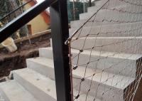 AISI316 Balustrade Cable Mesh , 1.5 Mm Flexible Stainless Steel Cable Mesh