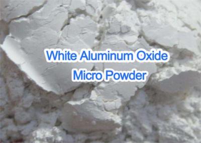 White Pure Aluminum Oxide Micro Powder , Super Fine Grit Aluminum Oxide
