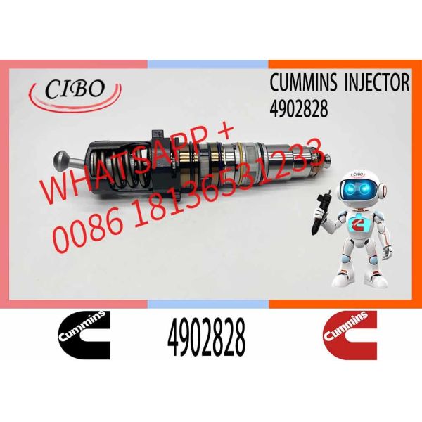 Inyector para máquinas marinas de minería Genset QSK23 QSK60 Inyector de combustible para motores diésel 4902827 4902828