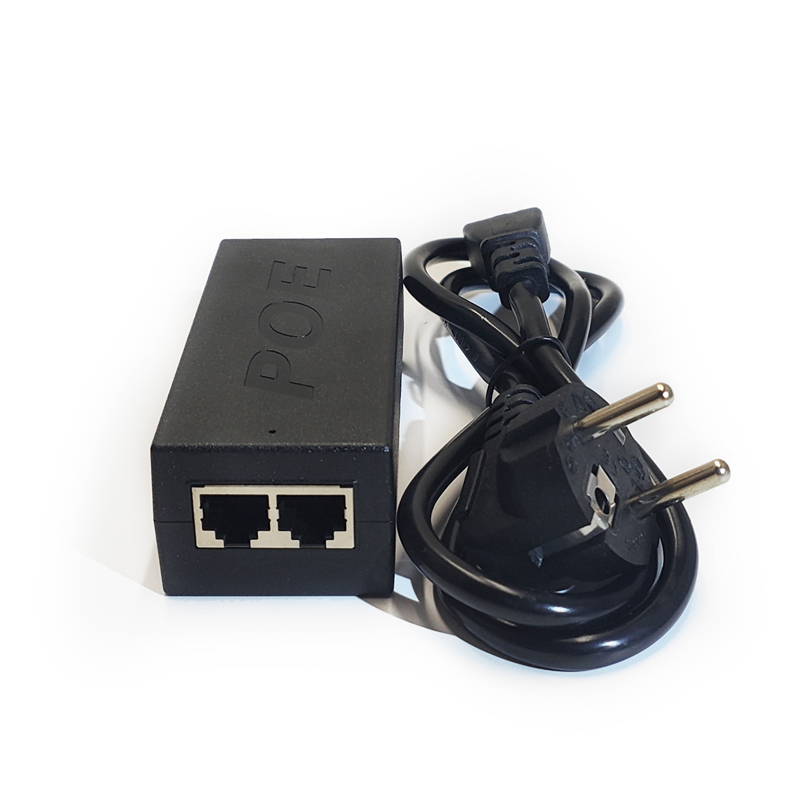Gigabit 30W PoE Injector IEEE 802.3af/at Power over Ethernet Adapter 1 PoE Port + 1 Gigabit RJ45 LAN Port TBC-PG5102