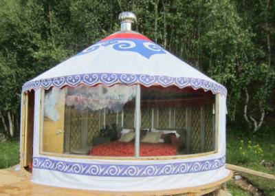 Luxury Weather Proof Mongolian Yurt Tent For Resort / Banquet / Restaurant