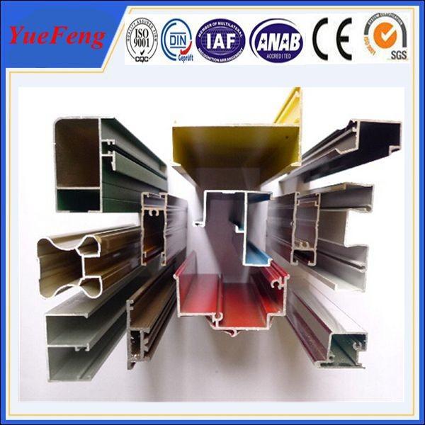 Construction aluminium extrusion profile, aluminum extrusion windows and doors system