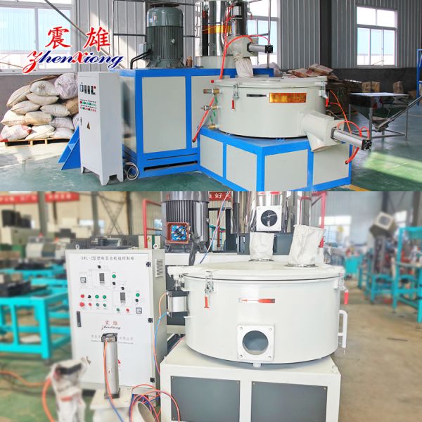 PLC Control Plastic Mixer with Stainless Steel Inner Wall and Pneumatic Discharge for High Efficiency Hot and Cold Mixing