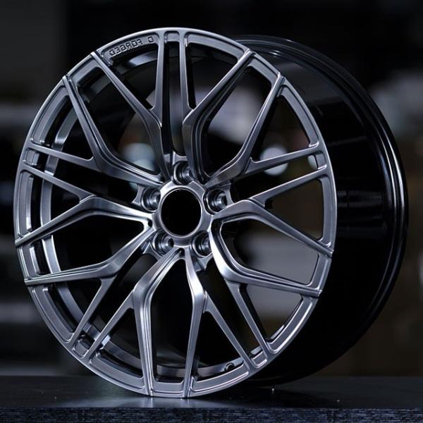 FORGED Concave T6061 Gun ash 5x108 5x112 5x114.3 5x120 piece car alloy wheels 18 19 20 21 22inch suppliers wheels