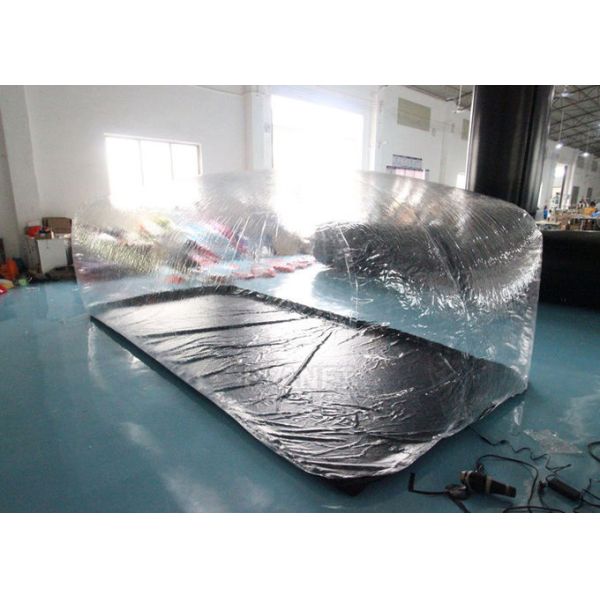 Портативная 0.2mm прозрачная крышка автомобиля PVC раздувная крытая