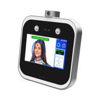 Scanner fixé au mur de la température de reconnaissance des visages de RoHS