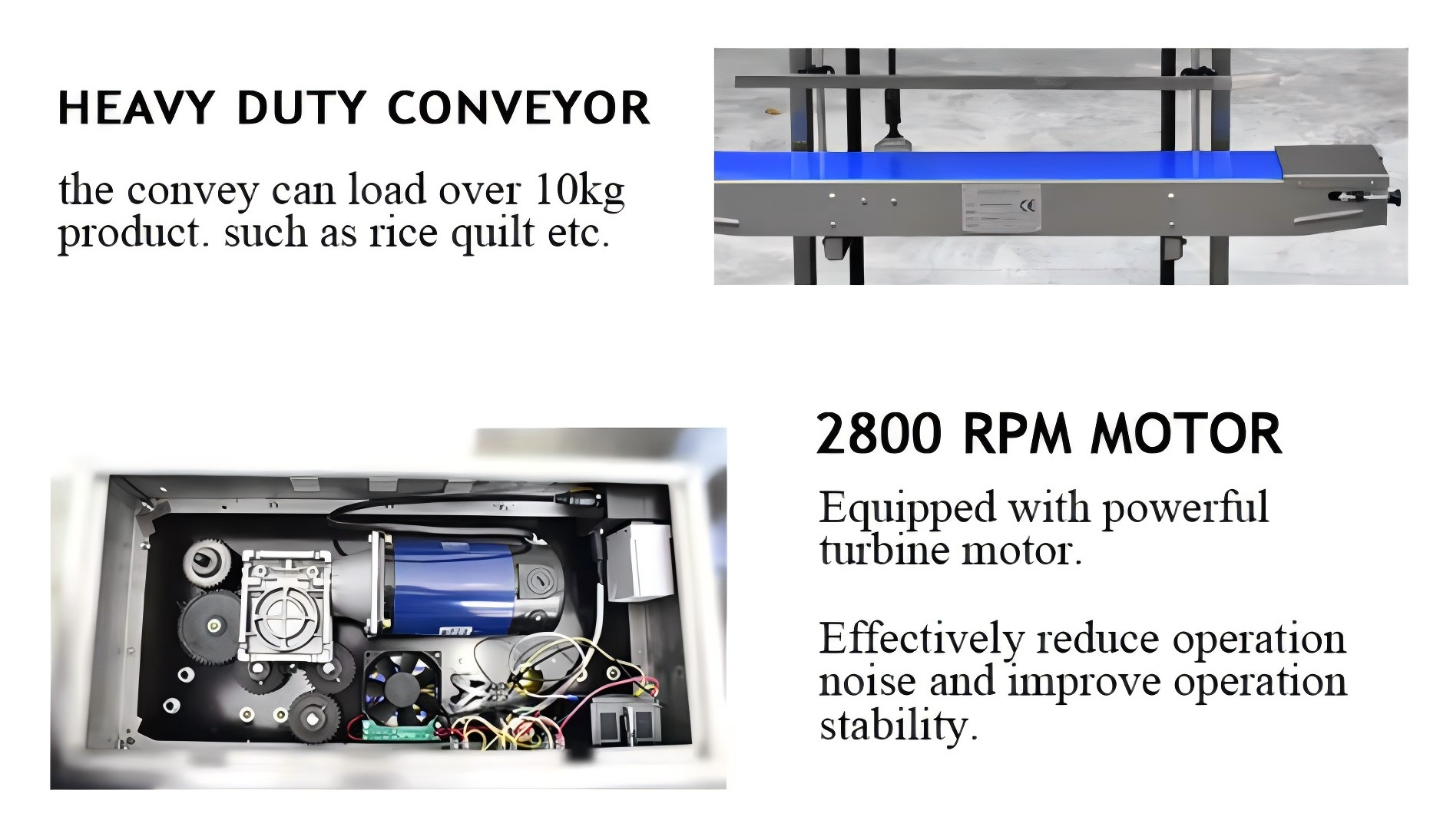 HIPAC FRL150 A/S Heightened Continuous Sealing Semi Automatic PE Bag Foil Sealing Machine