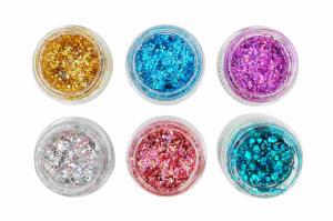 Washable Moisturizing Body Shimmer Gel With Glycerin For All Skin Types