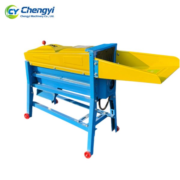 Iron Double Roller Corn Sheller Machine High Efficiency For Farms