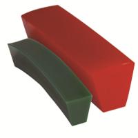 90A polyuréthane Vee Belt Sections de ceinture de la section V de la dureté 17mm B