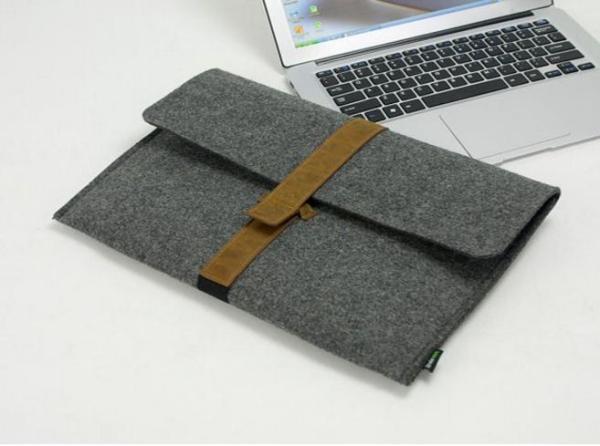 2016 top quality good feedback Cute fashion Designer Computer Felt Bag