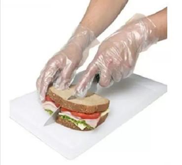 Biodegradable Disposable Gloves , Disposable Plastic Gloves OEM / ODM Available
