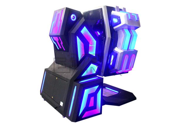 Leather Seat Vertical 360 Degree Dynamic Rotation 9D VR Diamond Virtual Simulation