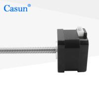 Nema 17 Tr8*8 200 mm vis à plomb moteur linéaire électrique actionneur fil 12V 28N.cm
