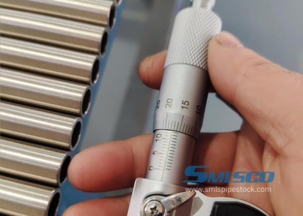 Tubes en acier sans soudure ASTM A213 TP316L pour haute température