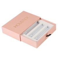 Protección contra humedad Gloss de labios personalizado Embalaje cajón corredizo Amigable al medio ambiente