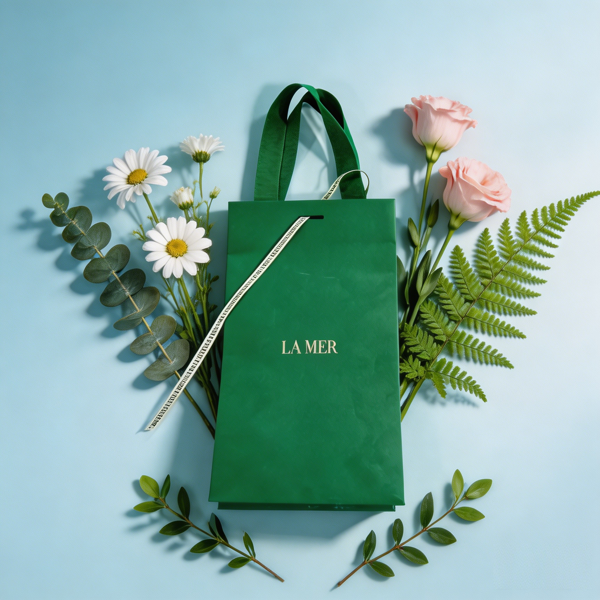 Portable Paper Hand Shopping Bag Mini Lightweight Eco Custom Foil Stamped for