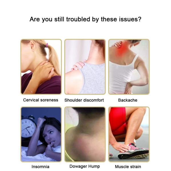 Black Bian Stone Body Massage Wand for Effective Meridian Dredging and Lymphatic Drainage Improvement