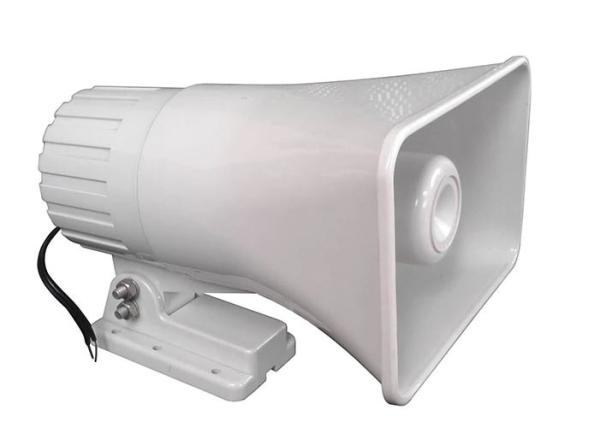 30W Strong Directional Outdoor Power Horn Speaker For Sports Ground Workshop