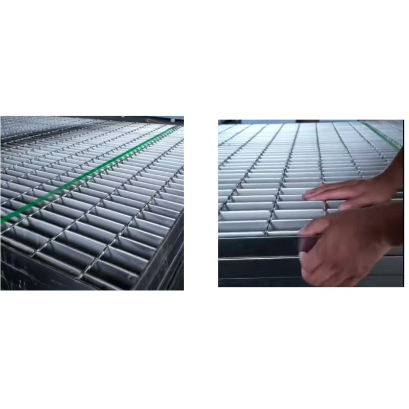 Stainless Steel Grating with G405/40/100 Specification in 304, 304L, 316, 316L Stainless Steel and Serrated Surface