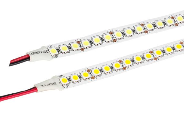Single Line Neutral White Led Strip , Cuttable High Power Led Strip 12mm Width