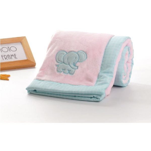 Super Soft And Warm Animal Print Baby Blanket , Kids Flannel Fleece Blanket