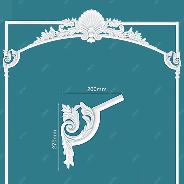 GD-85002 Wholesale Urethane Foam Panel Waterproof Multi-Unit Residential Wall Ornament For Church