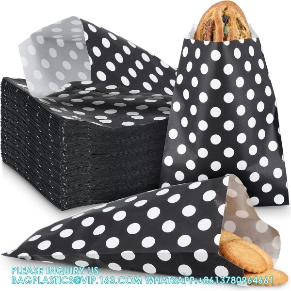 Self Adhesive Candy Cookie Bags, Sticker, Treat Bag Popcorn Party Favor Bag Lunch Bag Envelopes Merchandise Bags