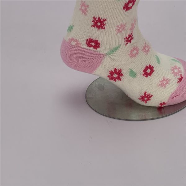 Cartoon Pattern Organic Cotton Socks for Children Comfortable and Popular Infant Wear