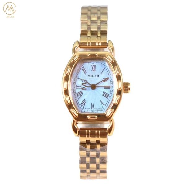 Luxury Design Fashion Watch for Women Stainless Steel Strap Gift Watch