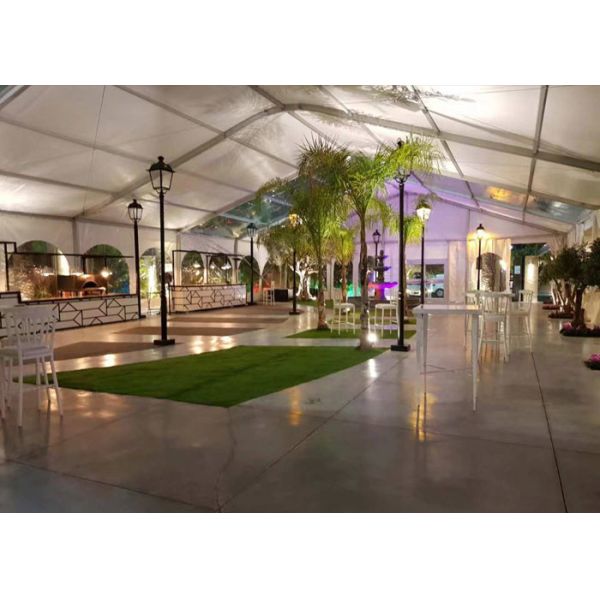 Outdoor Luxury 30x50m Clear Span Tent For Wedding Party